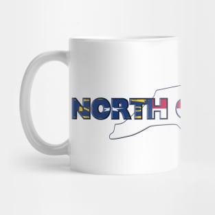 North Carolina Colored State Letters Mug